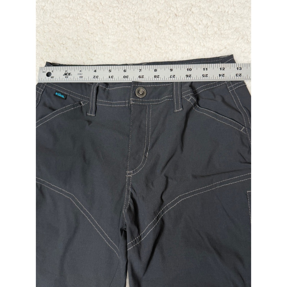 Kuhl Kids Size L 14-16 Renegade Hiking Pants Charcoal Gray Outdoor Quick Dry - Picture 9 of 9